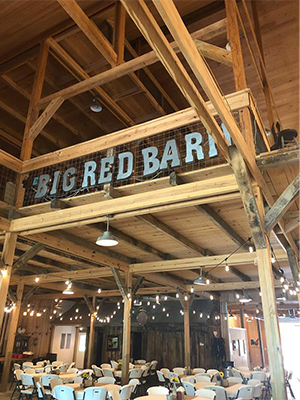 Big Red Barn event space in McLeansboro, IL