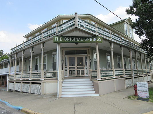 Original Springs Hotel in Okawville, IL